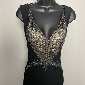 Black Formal Gown-Size 2